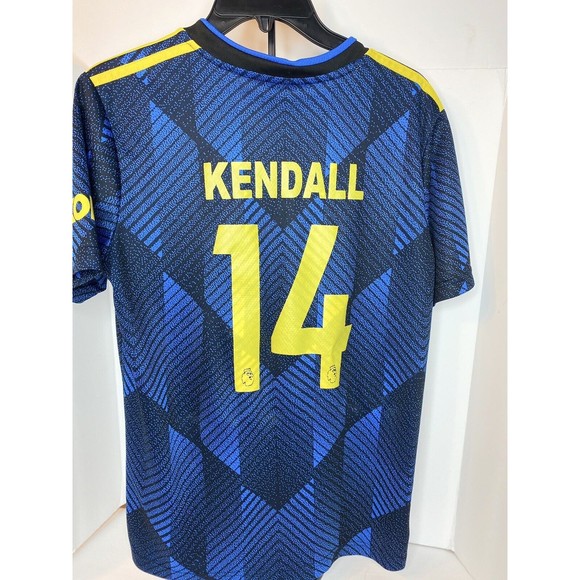Manchester United UCL Third Jersey #14, Kendall,  Soccer, Small Unisex - Picture 6 of 12